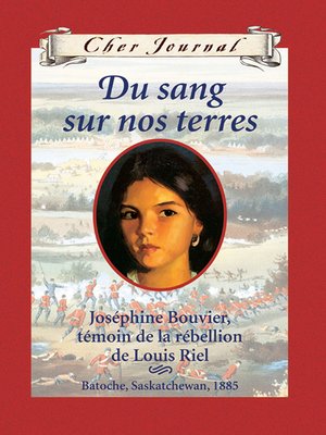 cover image of Du sang sur nos terres